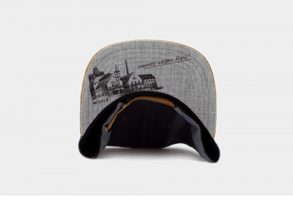"Riegele" - grau (Strapback)